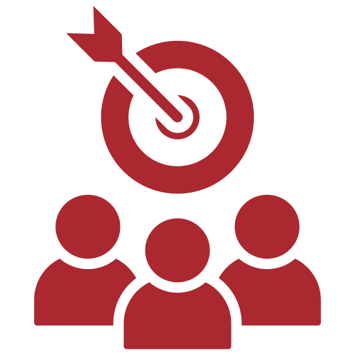 Customer-centric approach in courier service icon
