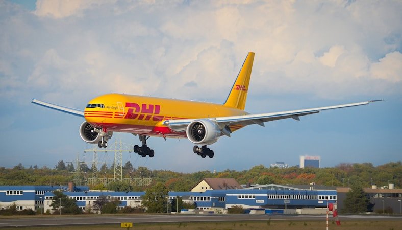 Hans Air Express air cargo aircraft for international courier operations